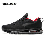 ONEMIX Men Air Cushion Running Shoes Breathable Knit Athletic Comfortable Trainers Light Outdoor Sport Mesh Shoe Sneakers