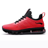 ONEMIX Men Air Cushion Running Shoes Breathable Knit Athletic Comfortable Trainers Light Outdoor Sport Mesh Shoe Sneakers