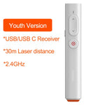 Baseus Wireless Presenter Remote Controller Red Laser Pen USB Control Pen For Mac Win 10 8 7 XP Projector PowerPoint PPT Slide