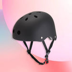 Patins infantis Capacete masculino e feminino Capacete de equitação Bicicleta Skate Patinagem Equilíbrio Capacete de carro Plum Blossom