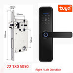 Tuya Fingerprint Lock Smart Door Lock Cerradura Inteligente Smart Lock Fechadura Eletronica Lock SecurityPassword IC card unlock