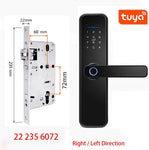 Tuya Fingerprint Lock Smart Door Lock Cerradura Inteligente Smart Lock Fechadura Eletronica Lock SecurityPassword IC card unlock