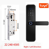 Tuya Fingerprint Lock Smart Door Lock Cerradura Inteligente Smart Lock Fechadura Eletronica Lock SecurityPassword IC card unlock